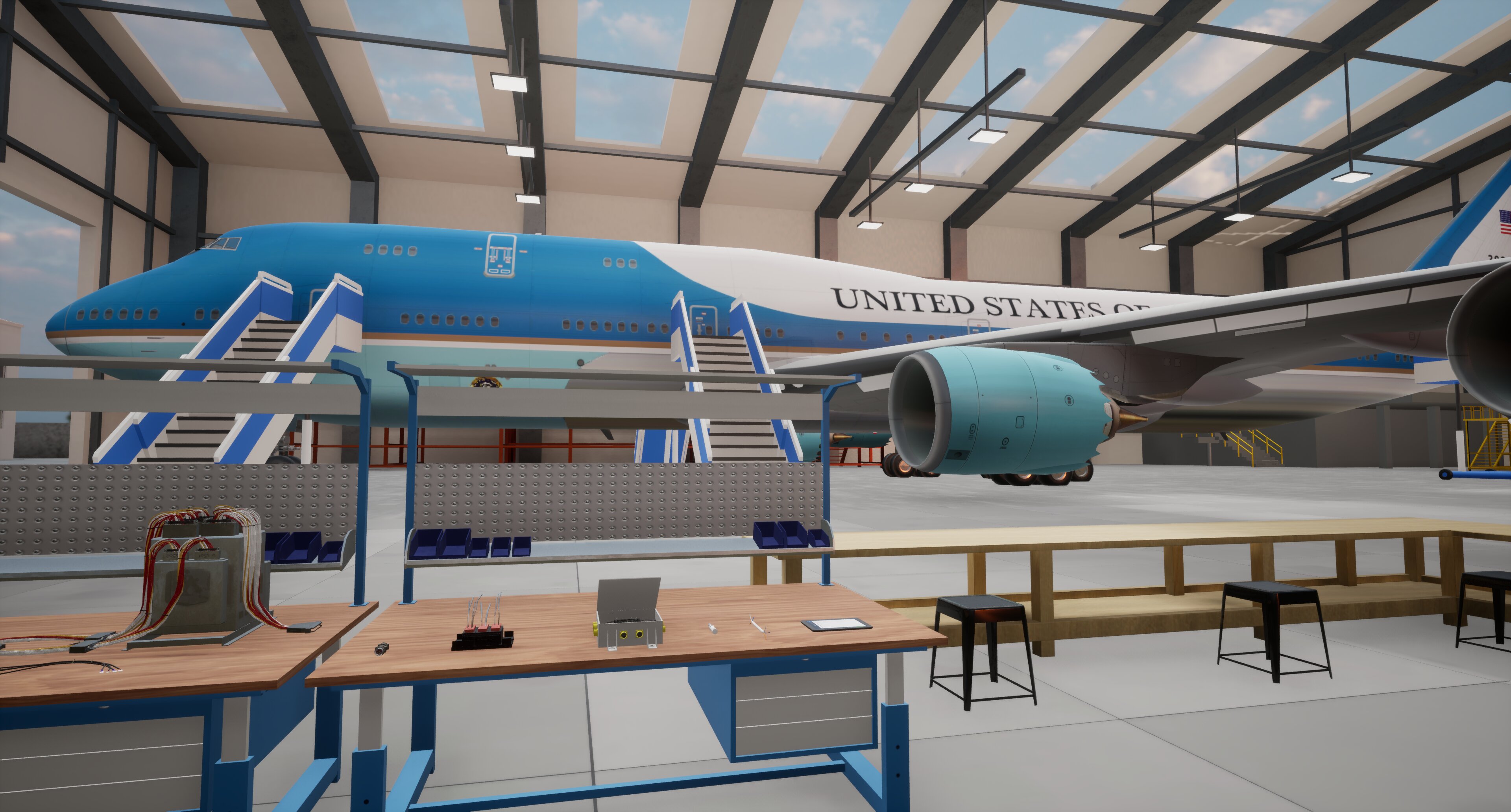 Aircraft electronics technician training preparing students for aviation careers