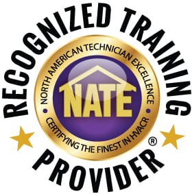 NATE HVAC certification logo