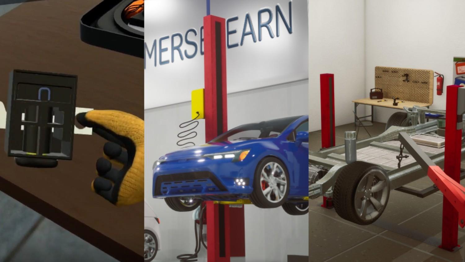 Hands-on Hybrid Electric Vehicle (HEV) Technician Training for automotive diagnostics and repair.